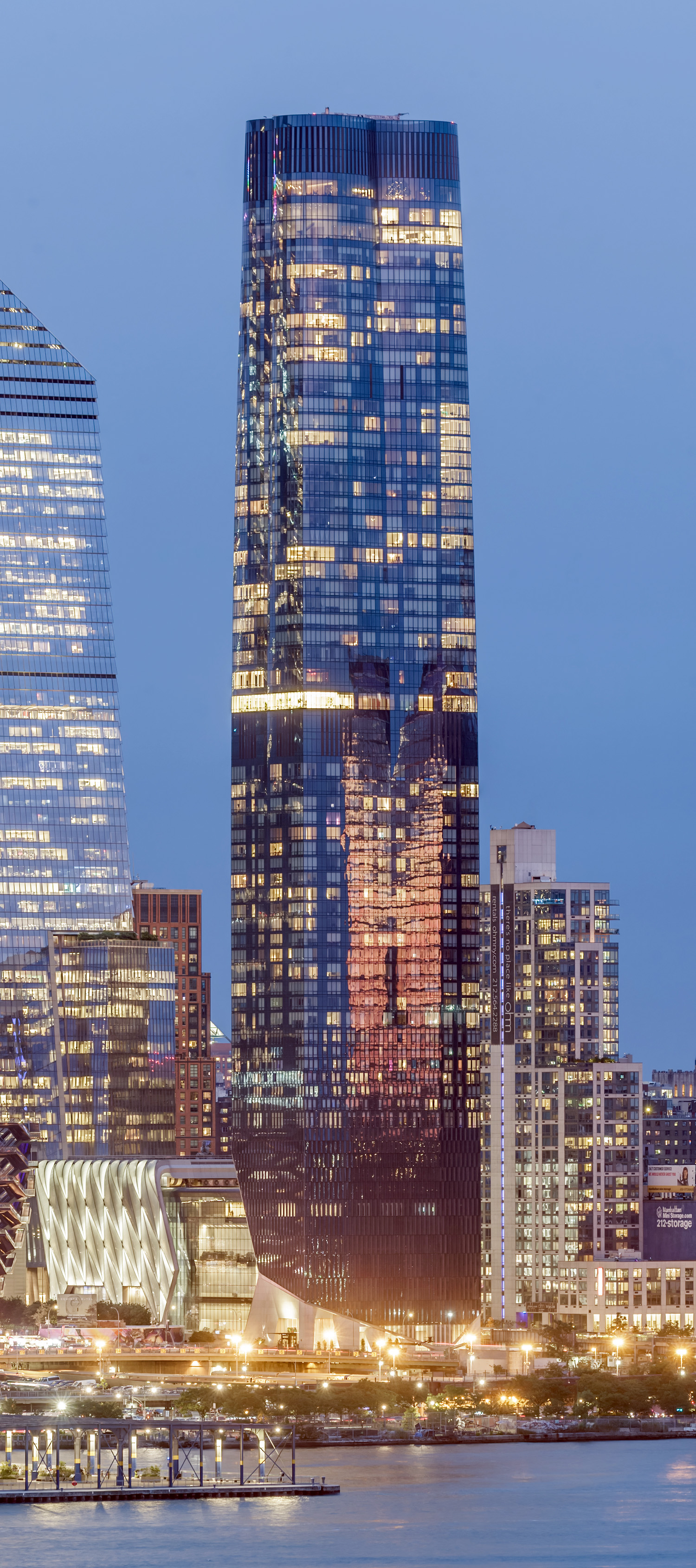 15 Hudson Yards, New York City - View from Weehawken. © Mathias Beinling